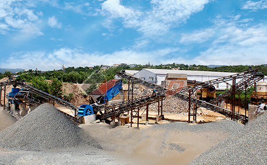 170TPH river stone highway gravel sand production line in India